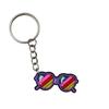 Creative Sports Keychain: Soft PVC Rubber Keyring for Football, Basketball, Volleyball, Rugby Bag Pendant