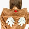 Men's dark reindeer pajamas gift kigurumi onesie one-piece l Reindeer Onesie Costume - L