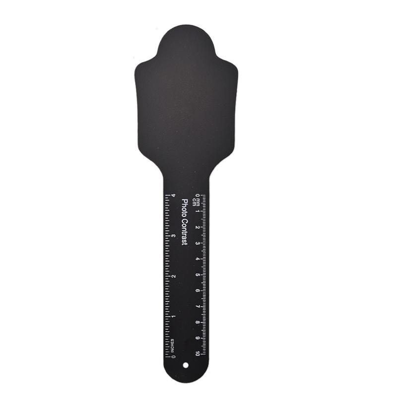 Стоматологический ортодонтический фон, фотоизображение, контрастная доска, пластина для полости рта и щеки со шкалой, автоклавируемая, черная