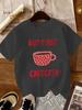 Fashion New Womens Round Neck Teacup Letter Printed Fashion Summer Cool Short Sleeve Summer Casual Tshirt