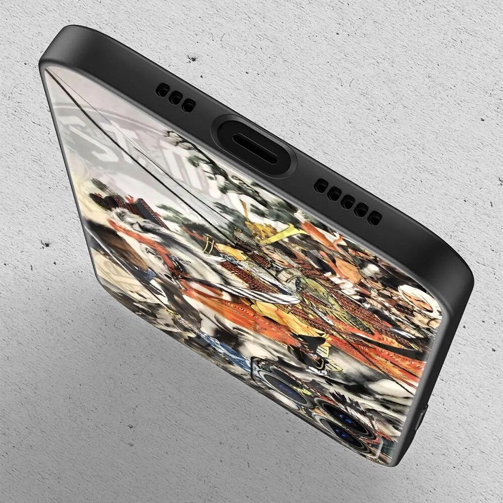Чехол для телефона Samurai Japan Art для iPhone Samsung Galaxy Redmi Xiaomi Oppo OnePlus Note SA 7 8 9 10 11 12 13 14 20 21 22 23 53 54 Pro Max Plus Ultra