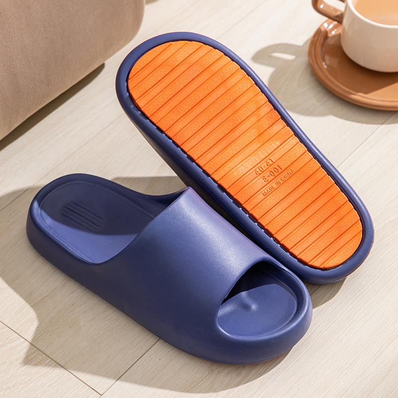 Нескользящие тапочки для ванной комнаты, специальные для купания, новинка 2025 года, мужские, дезодорирующие, домашние, для помещения, для пожилых людей, беременных женщин, прохладные тапочки