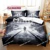 Metro exodus Bedding Set Printed single Comforter Quilt Bed Cover Duvet Cover Pillow Case 3 Pieces Sets Kids Adult Size Game Bed