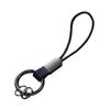 Key Chains for Men Women Car Keychain Lanyard Cotton Rope Strap Metal Keyring Gift Trendy Key Holder
