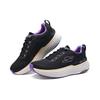 Skechers Максимальная амортизация Сетчатая ткань Удобные Универсальные Низкие Повседневные Кроссовки Женские кроссовки Черный Фиолетовый 129260-BKPR
