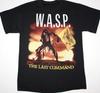 WASP The Last Command Футболка Мужская Женская Футболки Топ Черная Унисекс Футболка Все Размеры S до 5XL