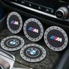 Горячий 2025 Нескользящий Силиконовый Гелевый Автомобильный Держатель Подстаканника Подставки Под Стаканы Коврики Для BMW M Эмблема M3 E46 E36 E34 F10 E90 F30 E60 F30 E53 E3