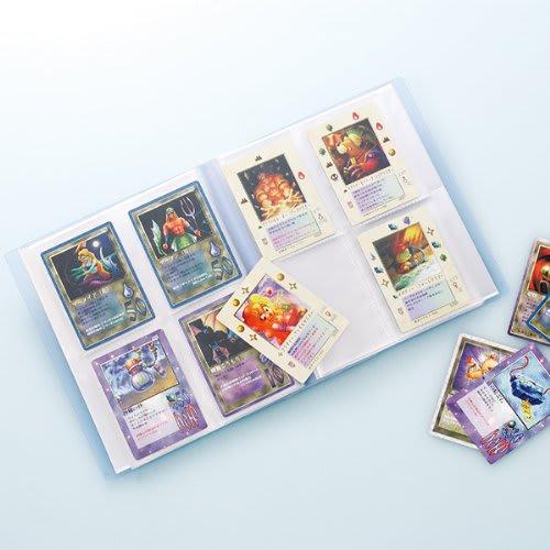 Nakabayashi Trading Card Holder 4 Pockets On One Side/52P (for 416 Cards) Blue CB5074B-N