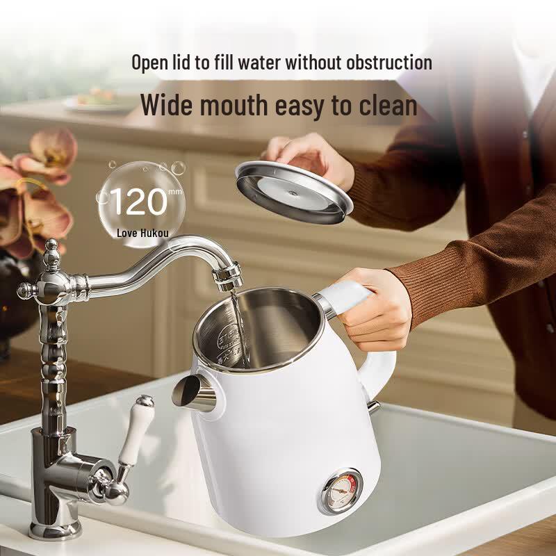 Midea 1.7L 316L Stainless Steel Electric Kettle CN plug (adapter included)