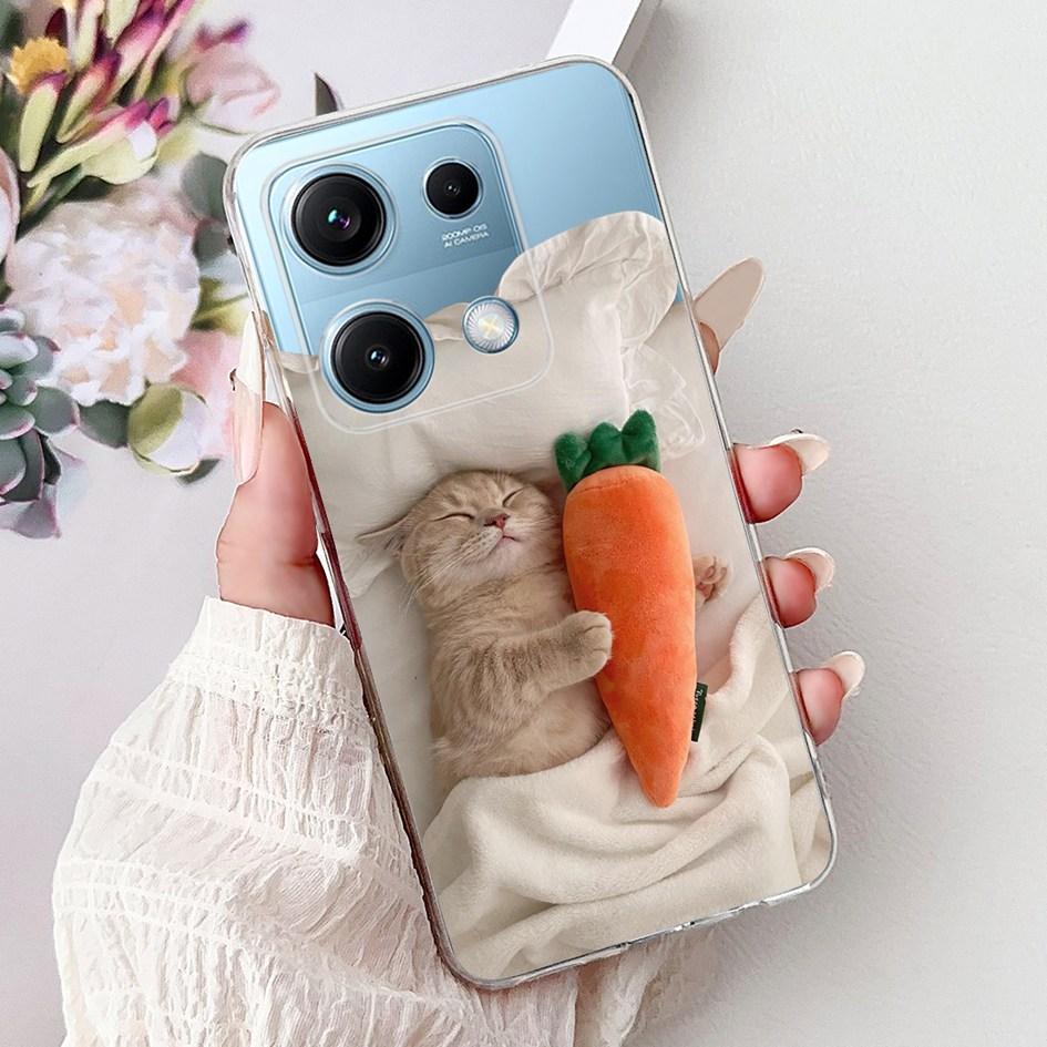New Case For Xiaomi Redmi Note 14S Cover 2025 Popular Cartoon Astronaut Soft Silicone Clear Cover For Redmi Note14s 4G Shell New