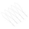 20Pcs Beading Needles Flexible Middle Open Large Eye Hand Threading Beading Needles Set 10.5cm