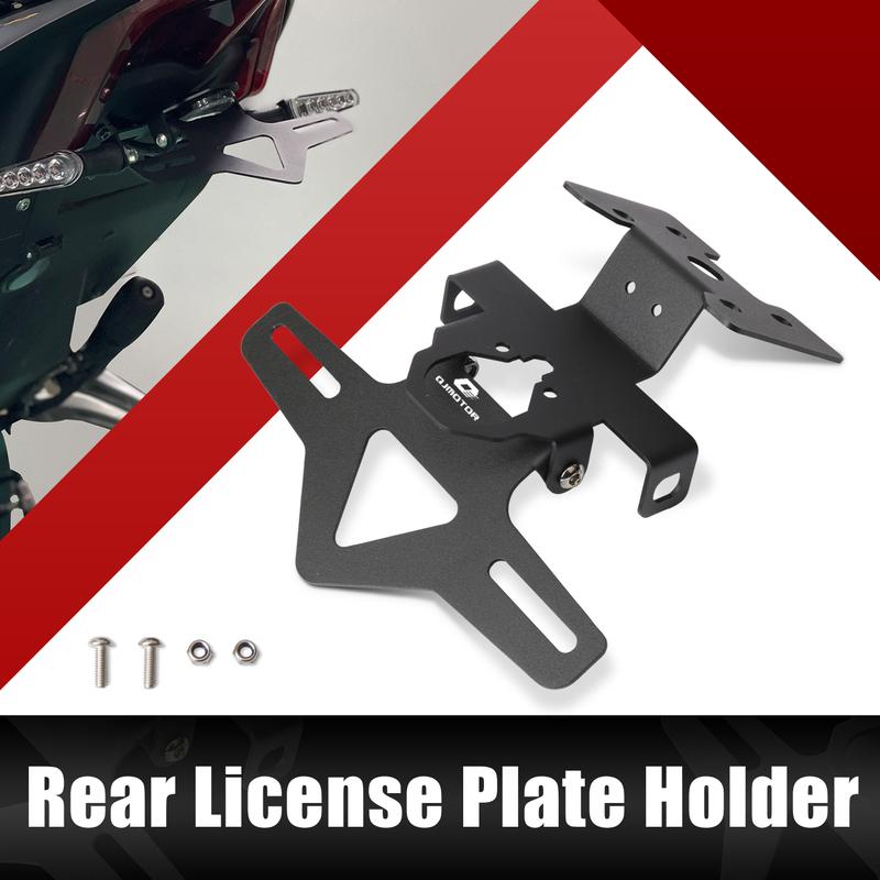 For QJMOTOR SRK800RS SRK 800RS 2025 Motorcycle Rear License Plate Holder Bracket Mount Tail