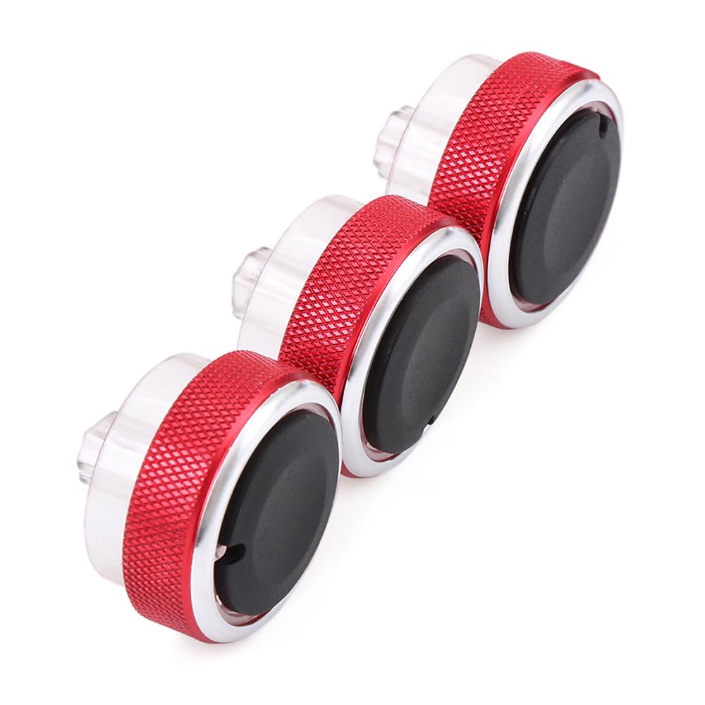 3PCS Auto Air Conditioning Heat Control Switch Knob AC Knob For Ford Focus 2 MK2 Focus 3 MK3 Mondeo