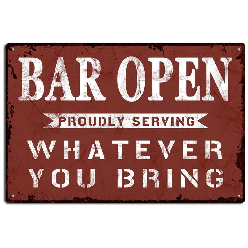 Vintage Metal Tin Signs Wall Art Decor Metal Signs Retro Funny Coffee Bar Signs Home Garden Restaurant Cafe Office Shop Bar Club