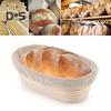 Bread Proofing Basket Handwoven Rattan Banneton for Sourdough Baking Round Spiral Design Storage Basket with Liner Bread Making Gift
