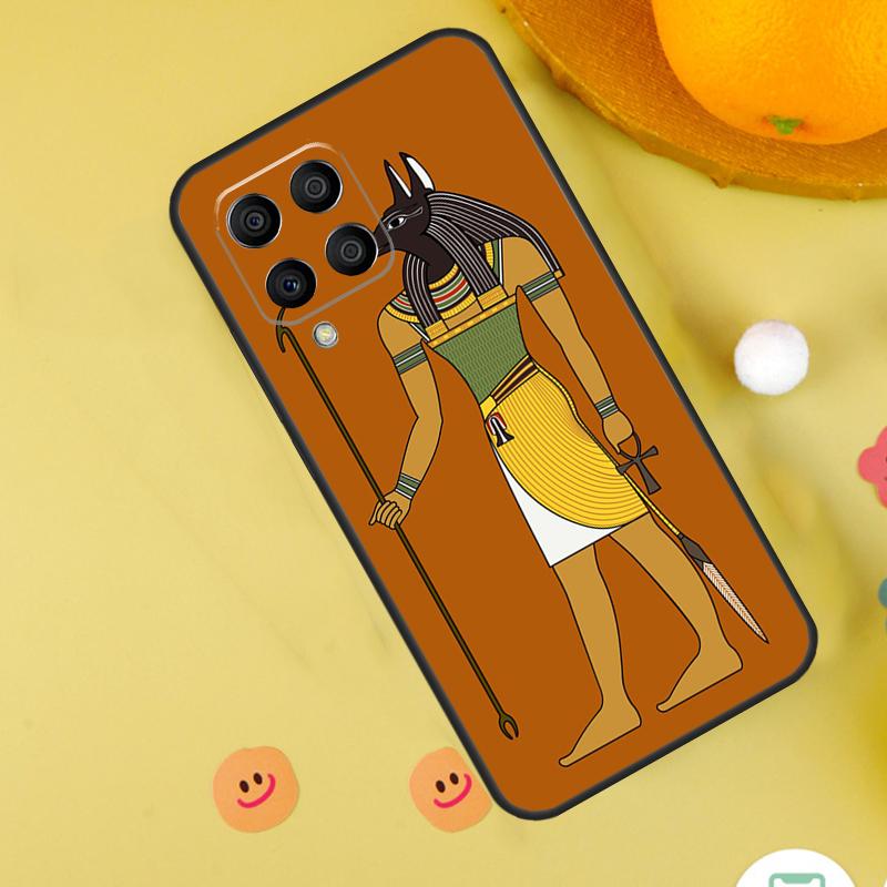 Чехол Anubis Египетский Бог для Samsung Galaxy M20 M30s M31 M51 M15 M55 M13 M23 M33 M53 M12 M32 M52 M14 M34 M54