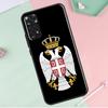 Чехол с флагом Сербии для Redmi Note 12 Pro Plus для Redmi Note 10 8 9 11 Pro 12S 11S 10S 9S 9C 10C 12C