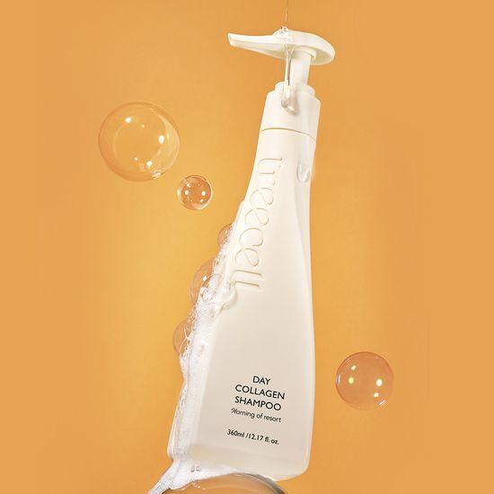 treecell Дневной коллагеновый шампунь Morning of Resort Double Special Set (360мл+360мл)