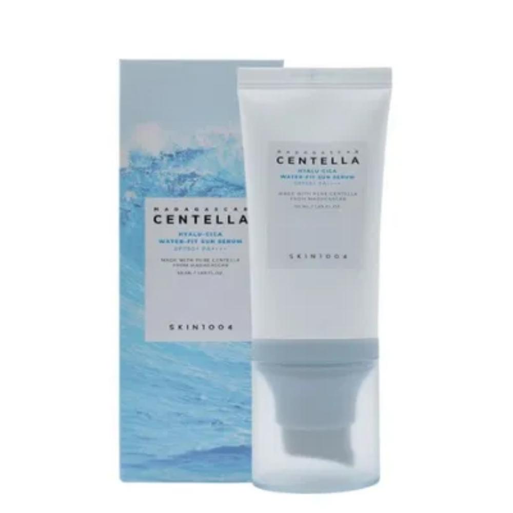 Skin1004 Madagascar Centella Hyalu-Cica Water‑Fit Sun Serum SPF50+ 50ml / KOREA COSMETIC K-Beauty Korean