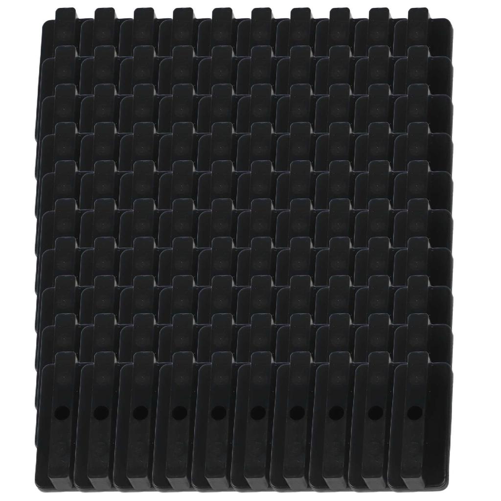 6 мм Т-образные композитные клипсы для террасной доски для наружного пола для ремонта, упаковка 100 шт.