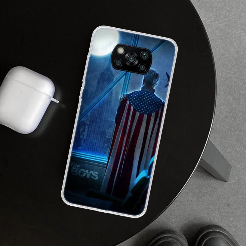 Чехол для телефона The Boys Homelander TV для Xiaomi Poco X6 X5 X7 Pro F7 Ultra Redmi 15C 15 13C 13 12C 12 10C 10 10A 9C 9A 9T 9 C