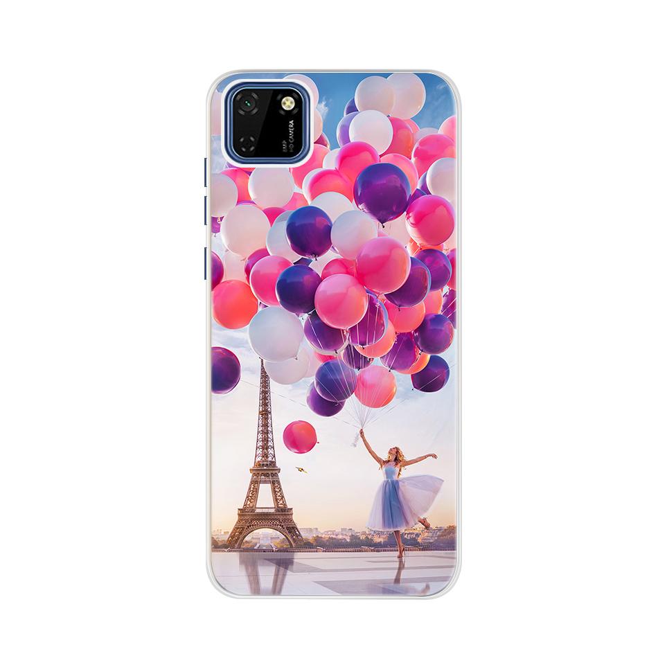 Чехол для Huawei Honor 9S Чехол 5.45" Силиконовый Расписной Мягкий ТПУ Чехол на Honor 9S 9 S S9 DUA-LX9 Защитный Бампер Задняя Крышка Телефона