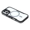 For iPhone 16 Plus Magnetic Case Skin-Touch TPU+PC Shockproof Phone Back Cover