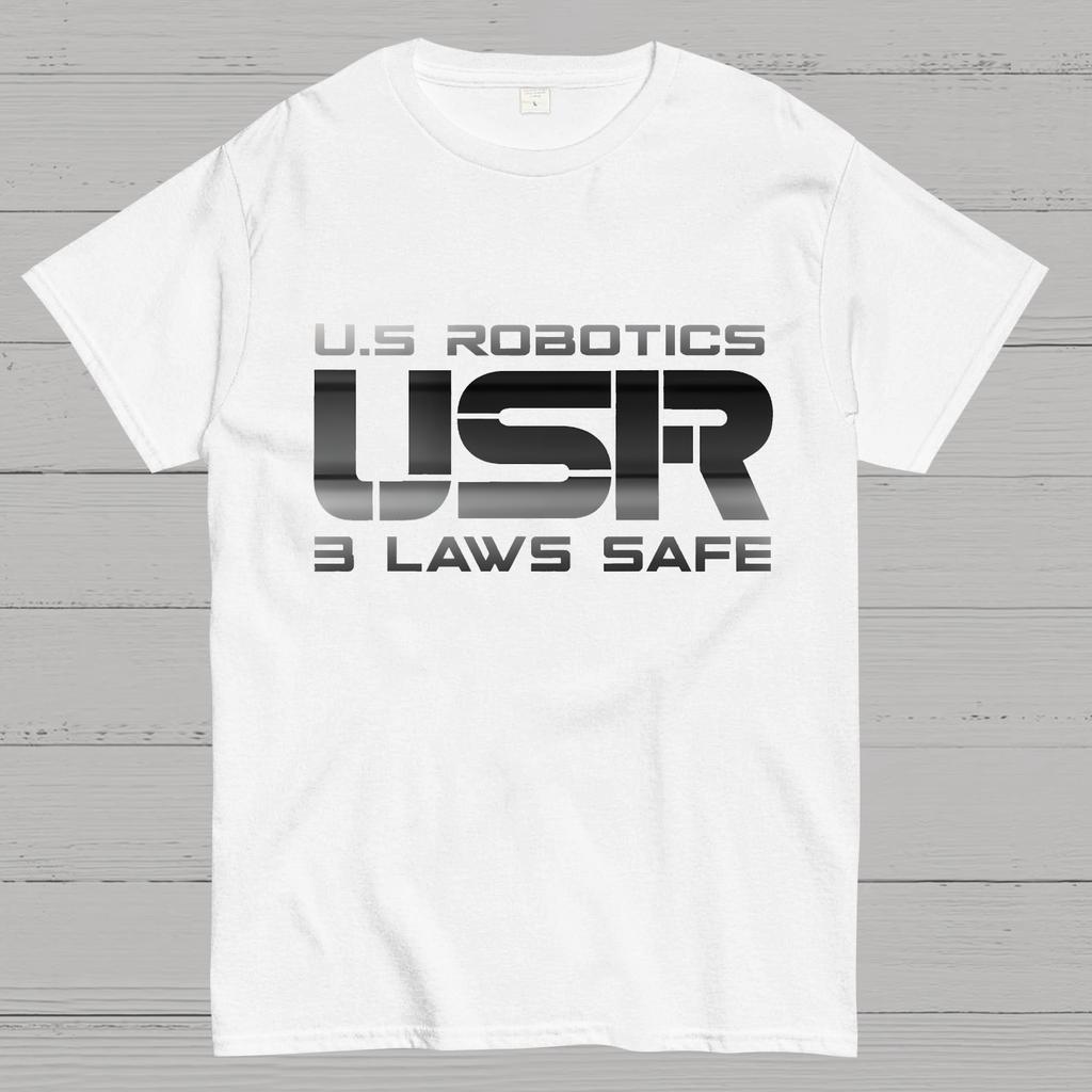 USR I Робот Гикская Футболка