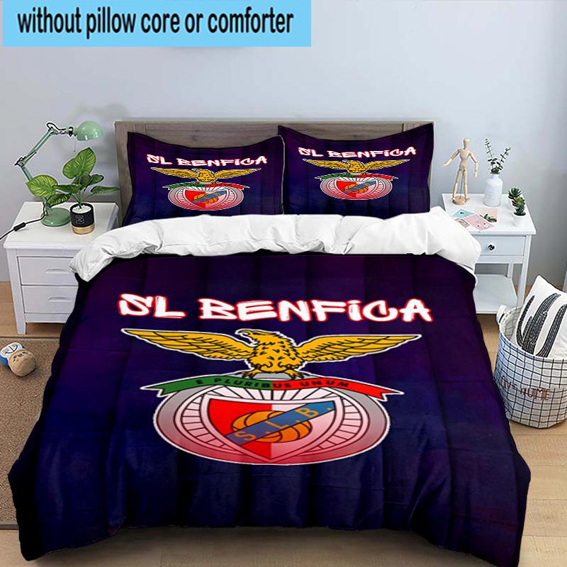 3PCS Football Club Eagle 3pcs Bedding,Including 3PCS Duvet Cover And 2pcs Pillowcases Perfect for Christmas,Ideal for Bedroom, Dormitory