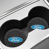 Focus Fashion Water Cup Holder Mats Upgraded Drink Non-slip Coaster For Ford mk2 mk3 Ranger Mondeo mk4 S-MAX Kuga Mustang Fusion