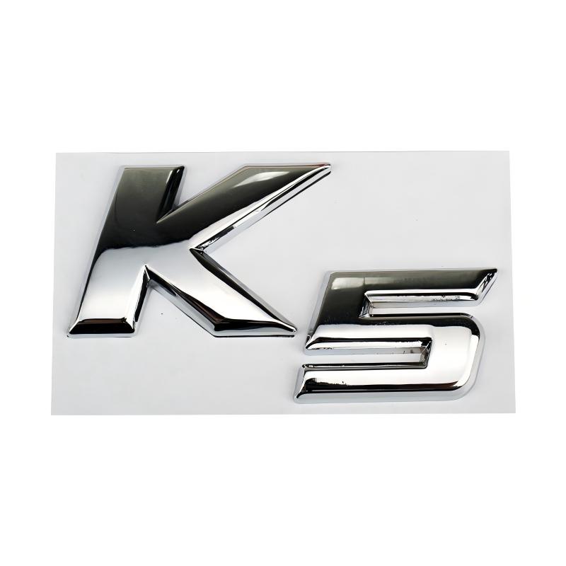 AAND1 Suitable for Kia K2 K3 K43 K5 KX7 logo, rear logo, car sticker, metal black modification