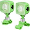 Croc Lights for Shoes 2pcs, Rechargeable Croc Headlights, Head Adjustable, 5 Light Modes Croc Lights, Light Up Charm Accessories for Kids Adults Croc