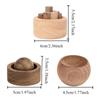 Refillable Wooden Essential Oil Diffusers Perfume Volatile Essential Oils Containers  Sleep Aid