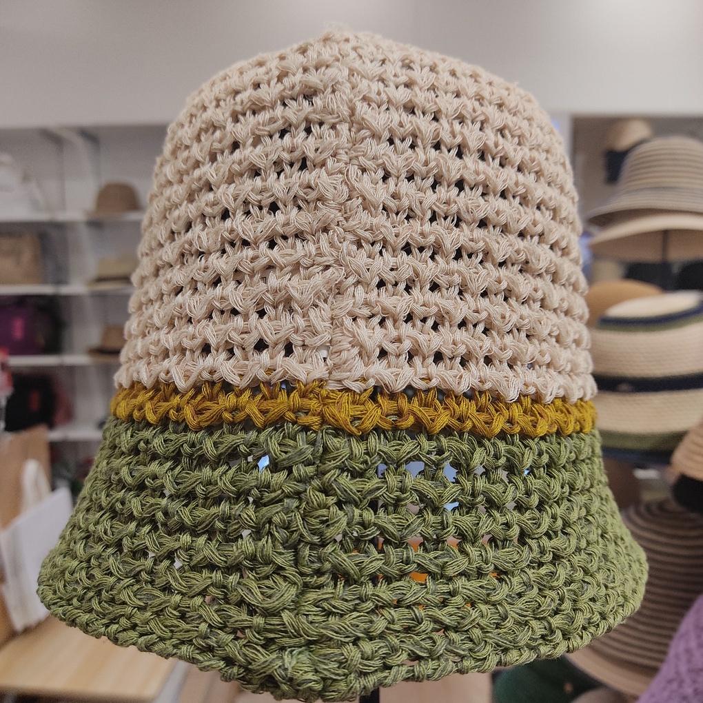 Капитан Элле (аутентичный) Радужная вязаная панама ELD3UKK016