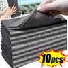 1/5/10Pcs Thickened Magic Cleaning Cloths Microfiber Washing Rags Windows Glass Wipe Towels Kitchen Clean Cloth Dishcloths