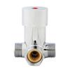 Hot Cold Mixing Valve G1/2 Hot Cold Water Mixing Valve Mixer Temperature Control for Automatic Faucet Hot Cold Water Valve