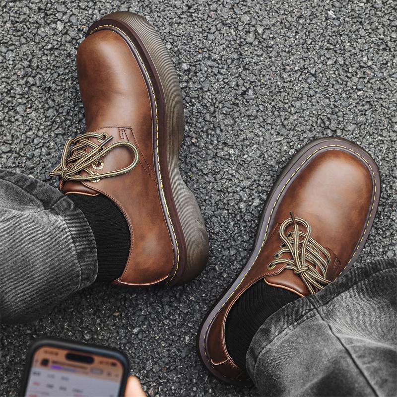 Модные модные мужские повседневные деловые кожаные туфли на толстой подошве, высококачественные, универсальные, стильные, для вечеринок, свадеб, увеличивающие рост туфли