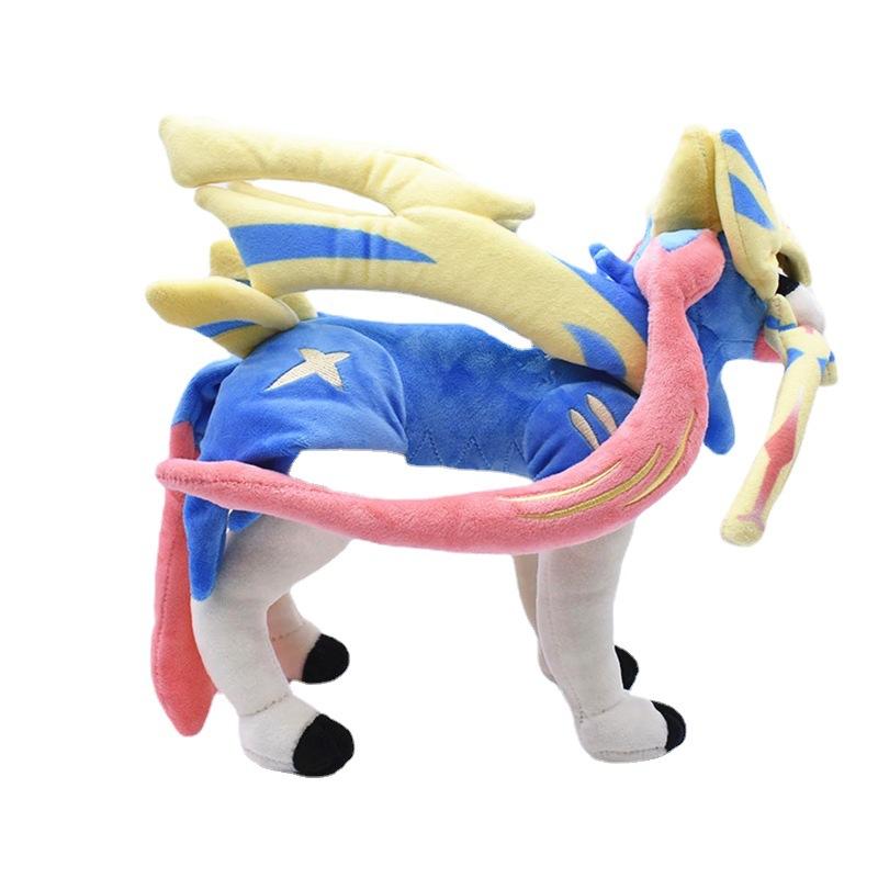 PKM Zacian Plush Doll Toys Sword&shield Soft Stuffed Plush Toys For Kids