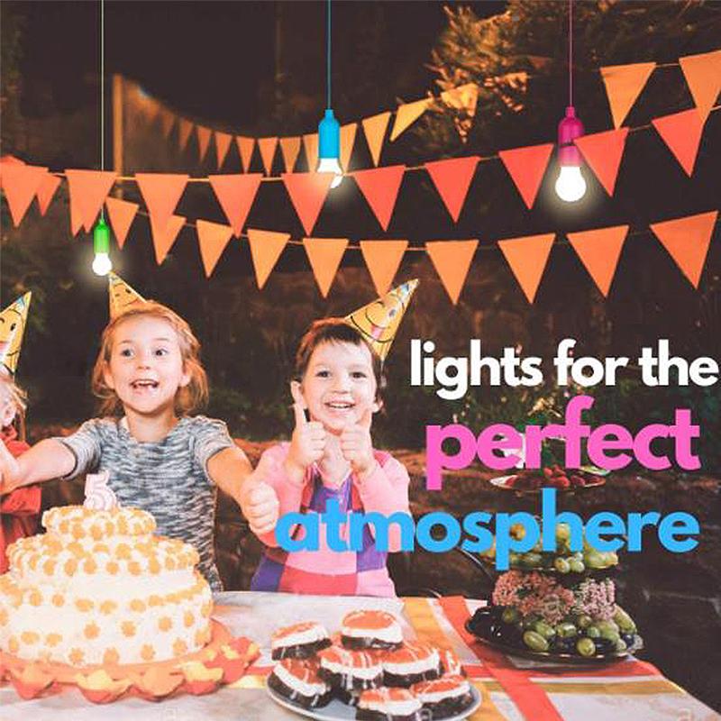 8шт светодиодные кабельные лампы портативный красочный прикроватный ночник на батарейках