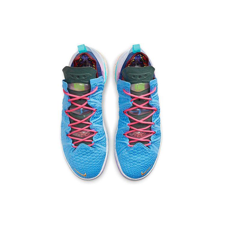 Nike Мужские кроссовки LeBron 18 Best Of 1-9, разноцветные, университетский синий металлик, золото DM2813-400