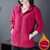 Флисовая куртка Polar Fleece Женская повседневная куртка Свитер Флис Теплый Утепленный Плюс Флис Свитер