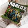 Cartoon R-Robloxs Game Pillow Gifts Home Office Furnishings Bedroom Sofa Car Cushion Cover Case 45X45Cm