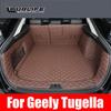 Car Trunk Mats Waterproof Boot Carpets Car Mat Interior For Geely Tugella    2022