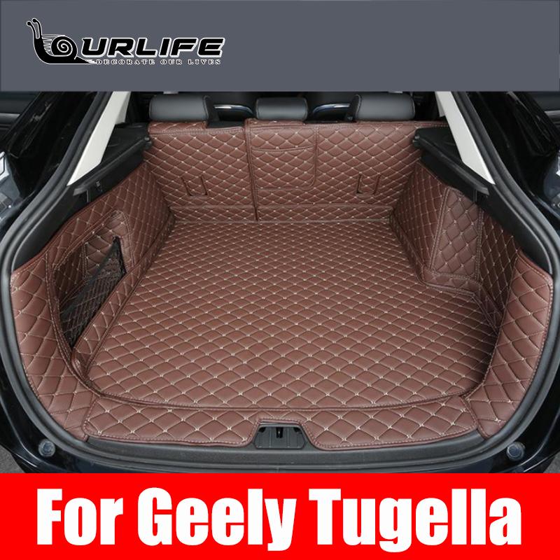 Car Trunk Mats Waterproof Boot Carpets Car Mat Interior For Geely Tugella 2022