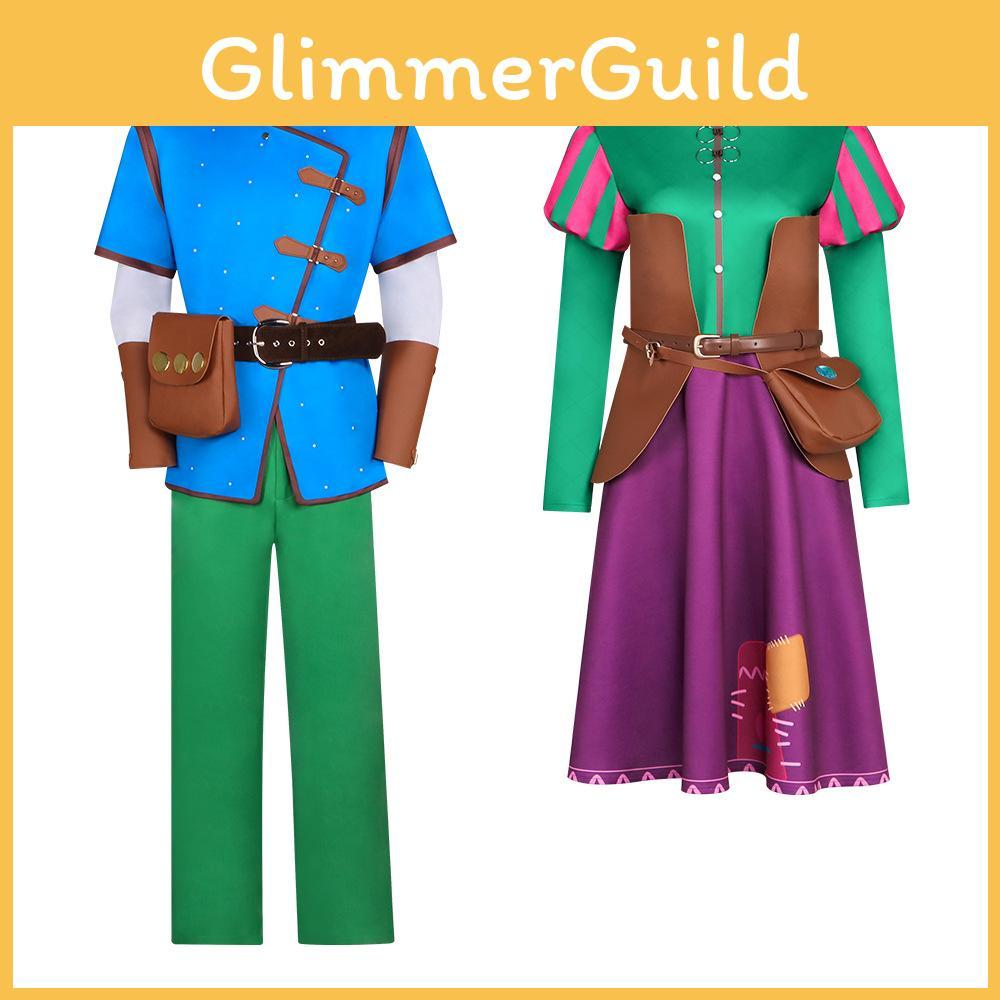 Three Wishes For Cosplay Costume Set With Polyester Fabric For Halloween And Stage Performances