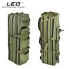 LEO Multi-Pocket 80cm/100cm XL 3-Ply Fishing Rod Reel Tote Bag Outdoor Fishing Bag Backpack Fishing Rod and Tackle Organizer Waterproof