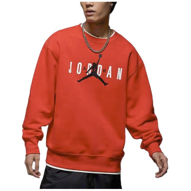 Мужская флисовая толстовка Air Jordan Красная FD9938-671