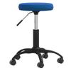 Office Chair Swivel Blue Velvet