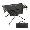 IGT Table Portable Aluminum Alloy Folding Table Multifunction Ultralight Barbecue Camping Table Hiking Roll Up Desk