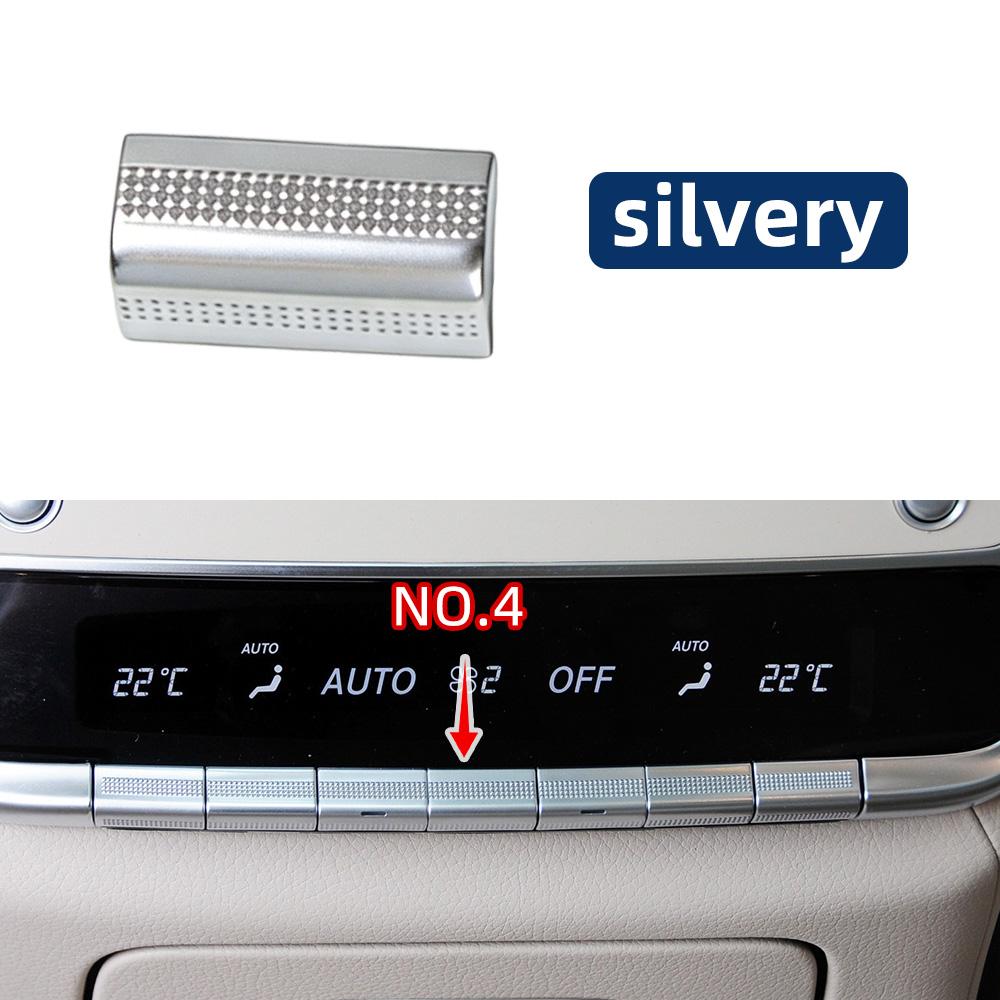 Car Back Seat Climate Control Button For Mercedes Benz W222 S Class S350 S450 Rear Air Conditioner AC Switch Auto Interior Parts